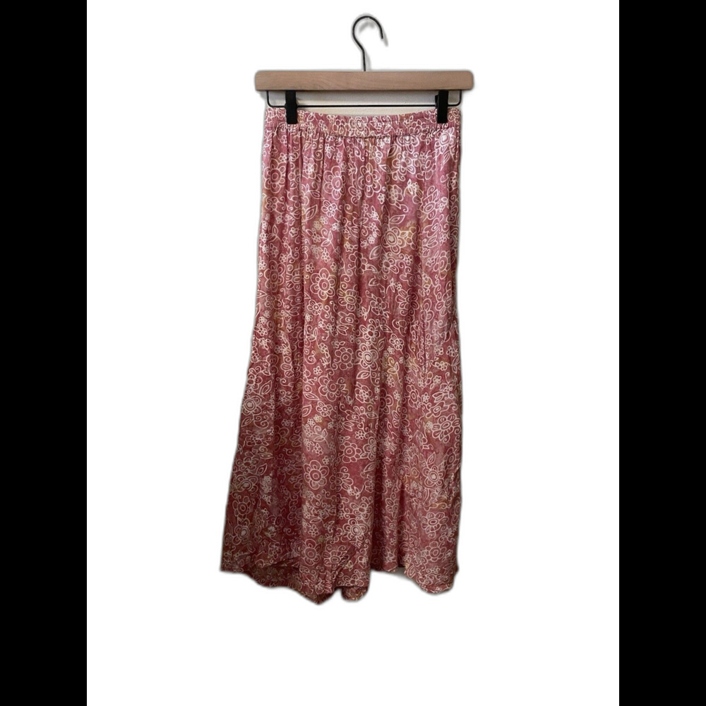 Wind River patchwork pink print skirt size Medium